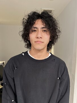 ナループロアツム(Nalu pu loa Tsum) メンズパーマ/ハードパーマ/くせ毛風パーマ/外国人風パーマ