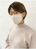 【kiji】センターパートショート＃久屋美容院＃丸の内＃髪質改善