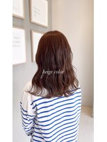 オーブ ヘアー レナ 広島可部店(AUBE HAIR lena)&nbsp;ベージュカラー