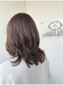 シックなミディアムスタイル♪