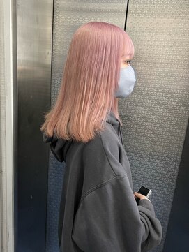 ホワイト 梅田(white) #儚げピンクカラー