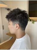 ツーブロックショートヘア/メンズカット
