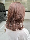 ヘアーメイクオズ＆金あゆみ　オレンジベージュ