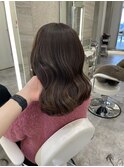 くびれヘアー*大人グレージュカラー【野呂朱里】