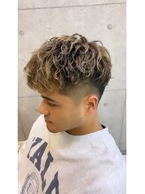 ヘアー ラボ エムツー(hair lab m2) メッシュ×スペインカール