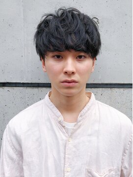 スーハ 恵比寿(SUUHA) つくり込まないマッシュショート/マッシュパーマ/メンズパーマ