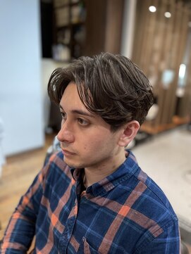 リバレッジ 広尾(Leverage) 海外ボーイセンターパートヘア:Yuki Onoue