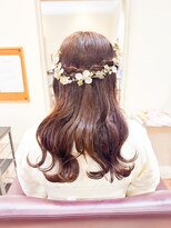 ティエス ジール 成瀬店(TS ZEAL) ハーフアップ