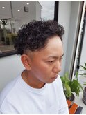 スパイラルパーマ