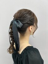 プルクラ ロッポンギ(Pulchra ROPPONGI)&nbsp;ポニーテールアレンジ