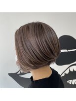 ファーム 大崎店(FAAM)&nbsp;脱白髪染めハイライト×グラボブ