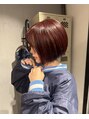 ロミー(Romy)&nbsp;ブリーチなし赤髪ライン感のあるスタイル★