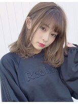 ノイ(noi) #noi_style 透け感アッシュベージュ