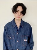 ニュアンスパーマ　ナチュラルパーマ　センターパート