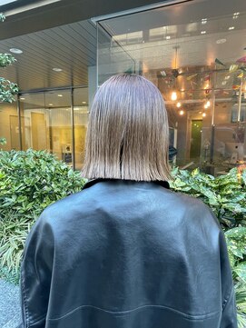 リガナッツ 池袋店(Riganuts) ぱつっとボブ