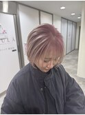 ピンクグラデーション/ルーツカラー