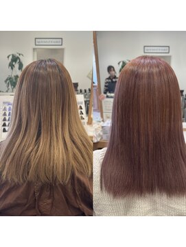 アース 四街道もねの里モール店(EARTH coiffure beaute) 髪質改善カラー