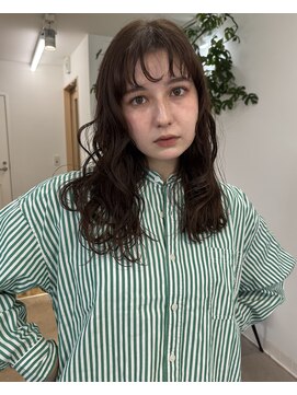 ナチュラルロングパーマ