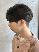 ニアウ 高崎店(Niau)&nbsp;メンズセンターニュアンスパーマ群馬高崎眉毛メンズ韓国