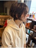 ショートボブパーマ