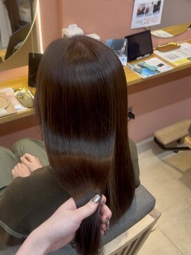 ソトエアンドマーブ 久喜店(SOTOE&marbb) marbb×ラベンダーブラウンでツヤ、透明感をプラス！