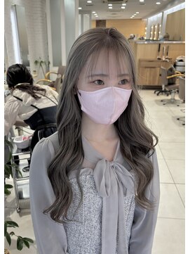 ヴァンカウンシル 金山(VANCOUNCIL kanayama) ホワイトグレージュミニウルフデジタルパーマSA 9