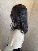 透明感抜群暗髪ヘアー