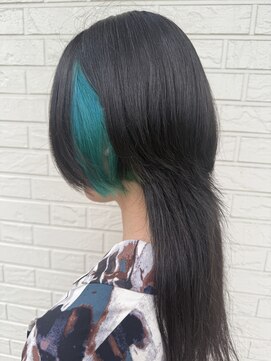 アンジュ 篠ノ井店(ange) クラゲウルフ×デザインカラー