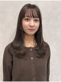 大人かわいい韓国風顔回りレイヤー