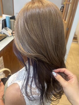 ネオリーブニコ 大井町店(Neolive Nico) 全頭ブリーチ×インナーカラー