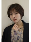 【Rire-リル銀座-】丸みショートボブ!