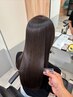【高見指名限定】カット+髪質改善ストレート+質感UPケア