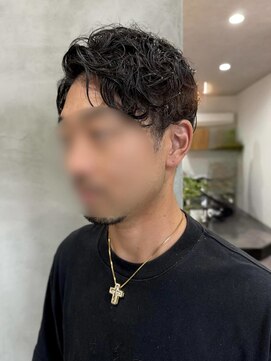 エイティエイト(88) メンズミディアム大人パーマ