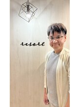 リゾートフォーヘアー 嵯峨店(ReSORT FOR HAIR) 河津 ゆうじ