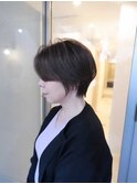 ニュアンスパーマショートボブ