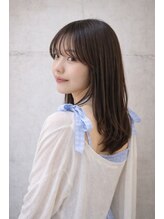 リッカ たまプラーザ(Lycka) 【“プレミアム”髪質改善カラー】と顔周りレイヤーで華やかに♪