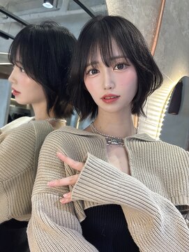ロンド ジュルード 名古屋(Lond jeloud) トレンド感満載！韓国レイヤーボブ