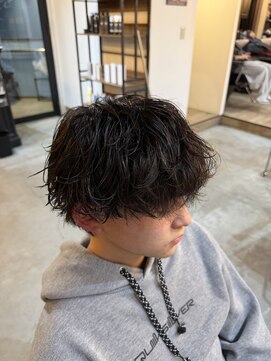 オーバー 町田店(OVER) ゆるふわ質感シャドウパーマ