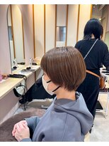 フィーカ(fika)&nbsp;ショート×ナチュラルハイライトイメチェン