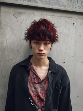 ネハス 栄(nehus.) 学割ブリーチハイライト髪質改善ダブルカラーレイヤーカット