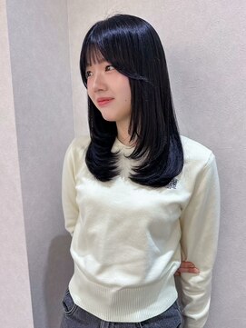 バランス ハレまち通り岡山駅前店(balance.) レイヤーカットx髪質改善