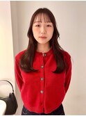 表参道/ブラウンカラー/韓国レイヤー/透明感カラー