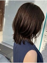アッシュ 川崎店(Ash)&nbsp;ミディアムウルフ　アッシュブラウン