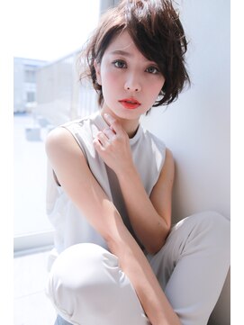 オーシャン(Ocean) [OCEAN Hair&Life]大人可愛い小顔ショートパーマスタイル☆
