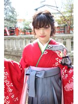 ネオリーブ アンド 渋谷店(Neolive &)&nbsp;【Neolive & 渋谷店】卒業式ヘア☆BOB☆ハーフアップ