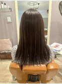 ピカラカラーでトーンダウン ベージュアッシュ