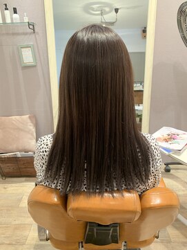 ル シエル(Le Ciel) ピカラカラーでトーンダウン ベージュアッシュ