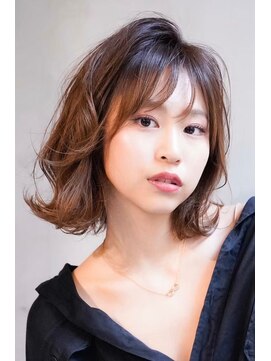 シエナ 渋谷(Siena) siena　色っぽ外ハネアッシュベージュ