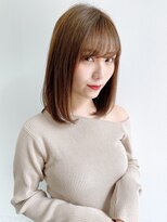 ロンドプランタン 恵比寿(Lond Printemps)&nbsp;【Lond佐野】小顔重めスタイル簡単スタイリングアッシュブラウン