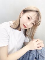 エイト 博多店(EIGHT hakata)&nbsp;逆インナーカラー◎ブロンドベース